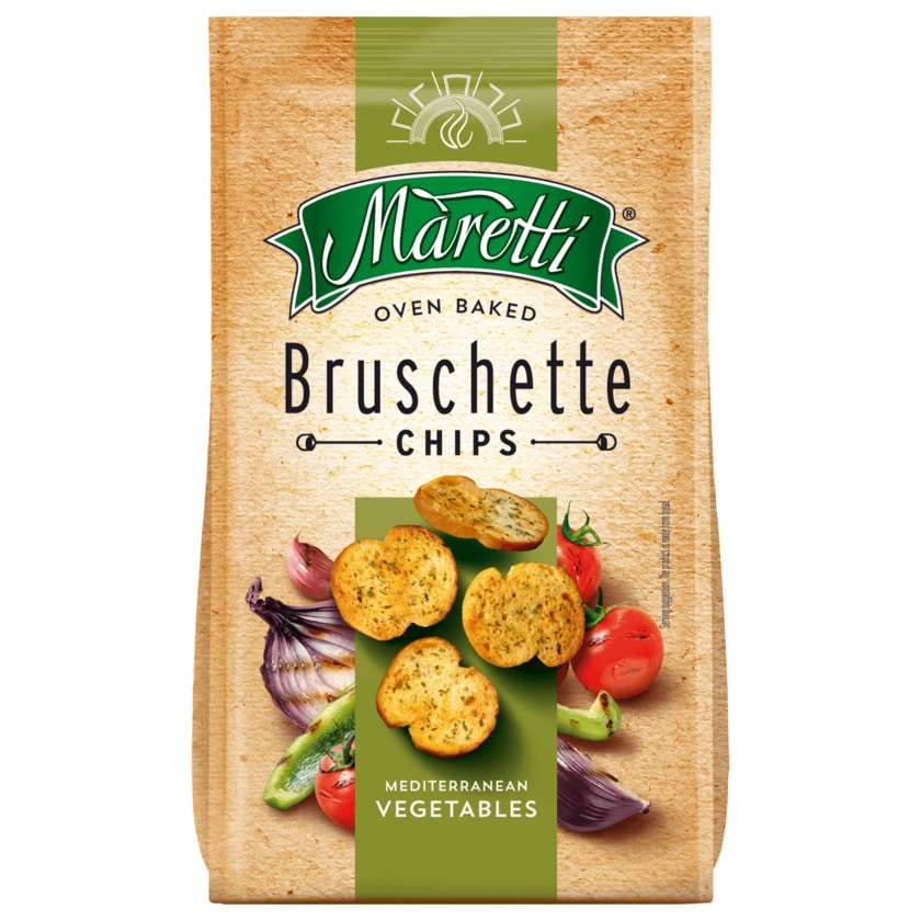 Maretti Bruschette Chips mit Mediterranean Vegetables 150g